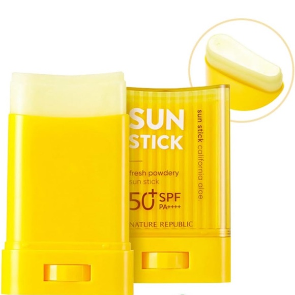Nature Republic 🇰🇷Fresh Powdery Sun stick Sunscreen - Picture 3 of 7